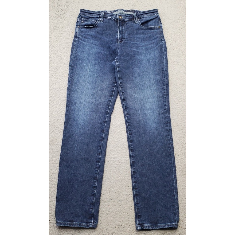 AG Adriano Goldschmied Prima Cigarette‎ Ankle Jeans Womens 30 Regular Blue Denim
